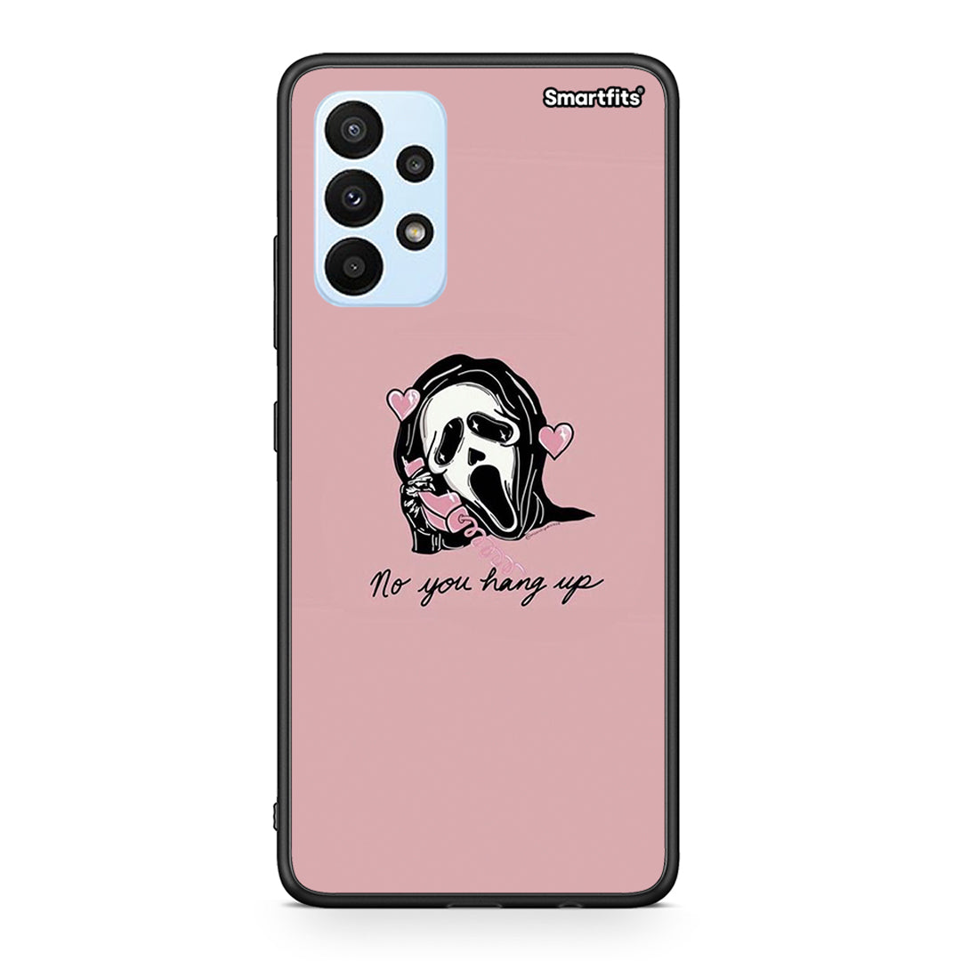 Samsung A23 Halloween Hang Up Θήκη από τη Smartfits με σχέδιο στο πίσω μέρος και μαύρο περίβλημα | Smartphone case with colorful back and black bezels by Smartfits