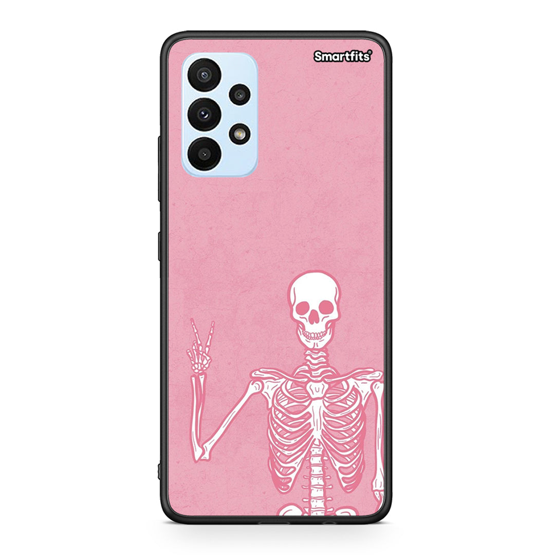 Samsung A23 Halloween Motivation Θήκη από τη Smartfits με σχέδιο στο πίσω μέρος και μαύρο περίβλημα | Smartphone case with colorful back and black bezels by Smartfits