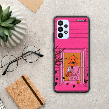 Halloween Pumpkin Lady - Samsung Galaxy A23 θήκη