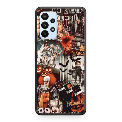 Samsung A23 Halloween Spooky Season Θήκη από τη Smartfits με σχέδιο στο πίσω μέρος και μαύρο περίβλημα | Smartphone case with colorful back and black bezels by Smartfits