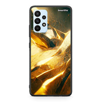 Thumbnail for Samsung A23 Real Gold θήκη από τη Smartfits με σχέδιο στο πίσω μέρος και μαύρο περίβλημα | Smartphone case with colorful back and black bezels by Smartfits