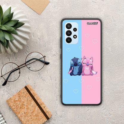 Stitch And Angel - Samsung Galaxy A23 θήκη
