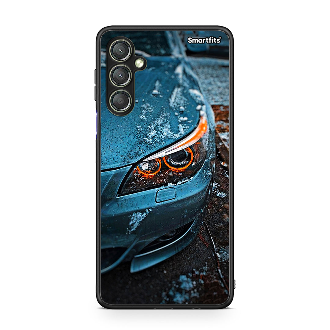 Θήκη Samsung Galaxy A24 4G Bmw E60 από τη Smartfits με σχέδιο στο πίσω μέρος και μαύρο περίβλημα | Samsung Galaxy A24 4G Bmw E60 Case with Colorful Back and Black Bezels