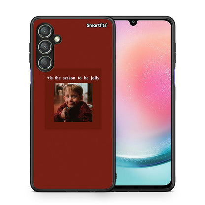 Θήκη Samsung Galaxy A24 4G Xmas Ultimate Spirit από τη Smartfits με σχέδιο στο πίσω μέρος και μαύρο περίβλημα | Samsung Galaxy A24 4G Xmas Ultimate Spirit Case with Colorful Back and Black Bezels