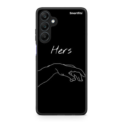Samsung Galaxy A25 5G Aeshetic Love 1 Θήκη Αγίου Βαλεντίνου από τη Smartfits με σχέδιο στο πίσω μέρος και μαύρο περίβλημα | Smartphone case with colorful back and black bezels by Smartfits