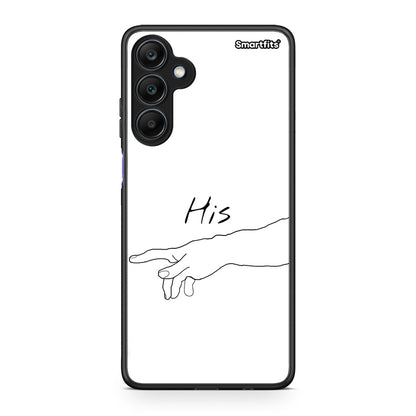 Samsung Galaxy A25 5G Aeshetic Love 2 Θήκη Αγίου Βαλεντίνου από τη Smartfits με σχέδιο στο πίσω μέρος και μαύρο περίβλημα | Smartphone case with colorful back and black bezels by Smartfits
