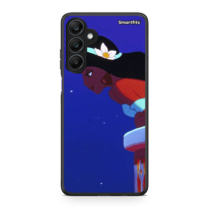 Samsung Galaxy A25 5G Alladin And Jasmine Love 2 θήκη από τη Smartfits με σχέδιο στο πίσω μέρος και μαύρο περίβλημα | Smartphone case with colorful back and black bezels by Smartfits