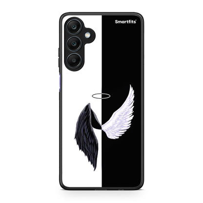 Samsung Galaxy A25 5G Angels Demons θήκη από τη Smartfits με σχέδιο στο πίσω μέρος και μαύρο περίβλημα | Smartphone case with colorful back and black bezels by Smartfits