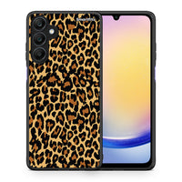 Thumbnail for Θήκη Samsung Galaxy A25 5G Leopard Animal από τη Smartfits με σχέδιο στο πίσω μέρος και μαύρο περίβλημα | Samsung Galaxy A25 5G Leopard Animal case with colorful back and black bezels