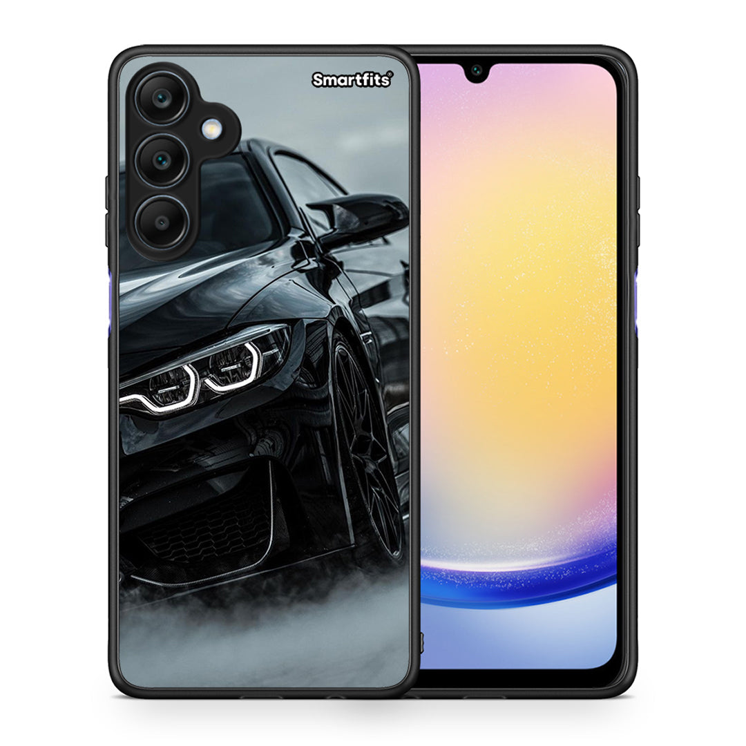 Θήκη Samsung Galaxy A25 5G Black BMW από τη Smartfits με σχέδιο στο πίσω μέρος και μαύρο περίβλημα | Samsung Galaxy A25 5G Black BMW case with colorful back and black bezels