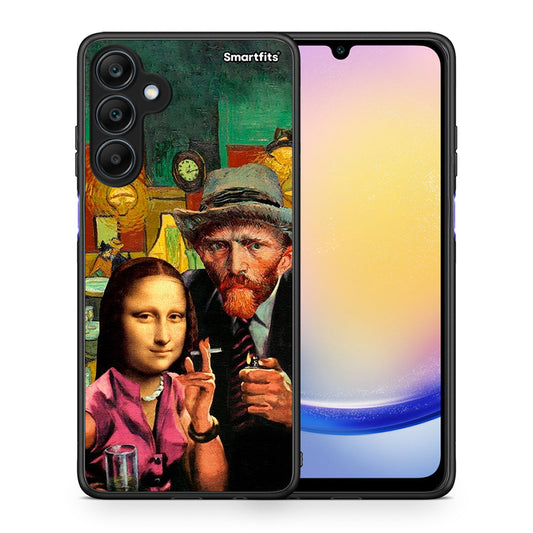 Θήκη Samsung Galaxy A25 5G Funny Art από τη Smartfits με σχέδιο στο πίσω μέρος και μαύρο περίβλημα | Samsung Galaxy A25 5G Funny Art case with colorful back and black bezels