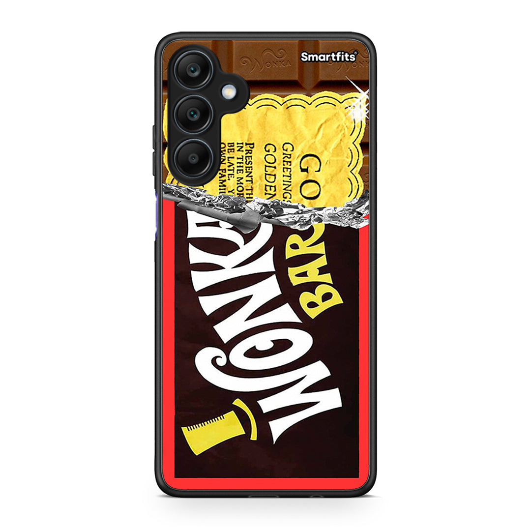 Samsung Galaxy A25 5G Golden Ticket θήκη από τη Smartfits με σχέδιο στο πίσω μέρος και μαύρο περίβλημα | Smartphone case with colorful back and black bezels by Smartfits