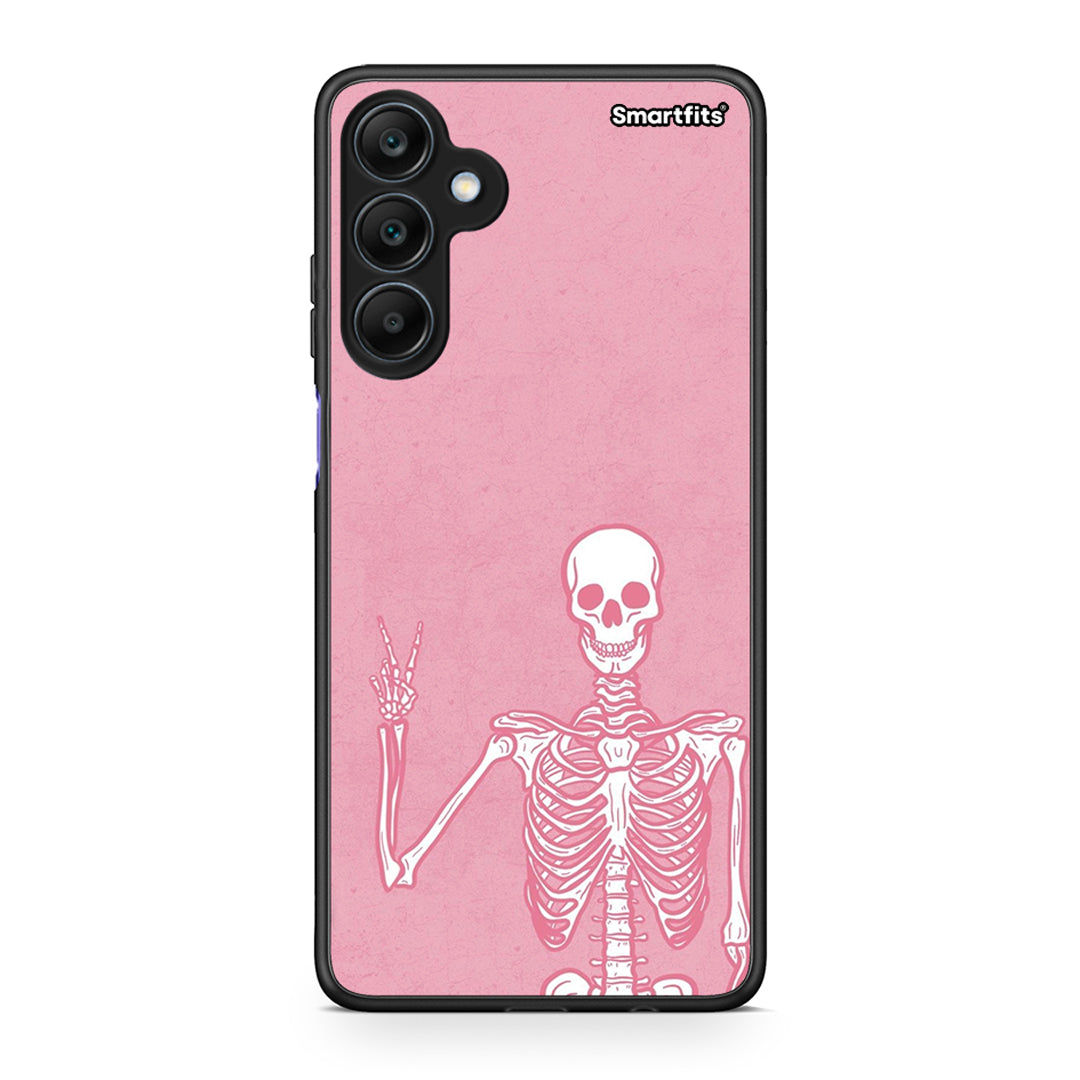 Samsung Galaxy A25 5G Halloween Motivation Θήκη από τη Smartfits με σχέδιο στο πίσω μέρος και μαύρο περίβλημα | Smartphone case with colorful back and black bezels by Smartfits