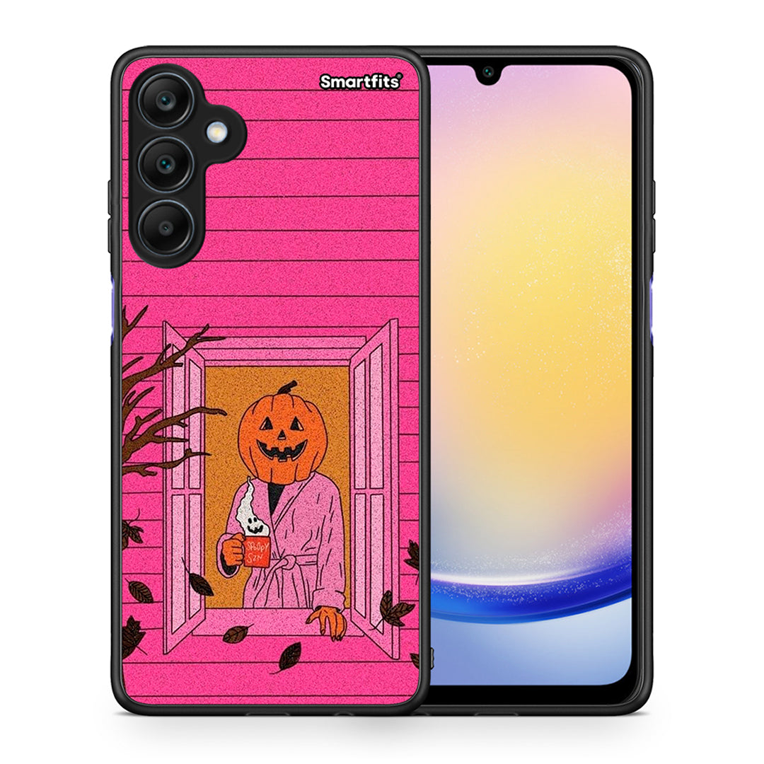 Halloween Pumpkin Lady - Samsung Galaxy A25 5G θήκη