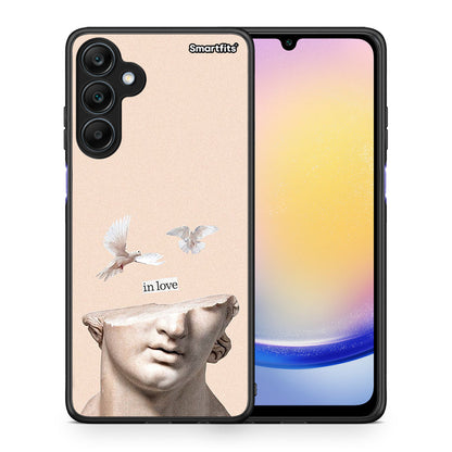 Θήκη Samsung Galaxy A25 5G In Love από τη Smartfits με σχέδιο στο πίσω μέρος και μαύρο περίβλημα | Samsung Galaxy A25 5G In Love case with colorful back and black bezels