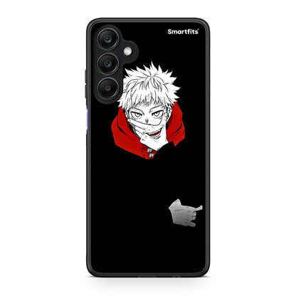 Samsung Galaxy A25 5G Itadori Anime θήκη από τη Smartfits με σχέδιο στο πίσω μέρος και μαύρο περίβλημα | Smartphone case with colorful back and black bezels by Smartfits