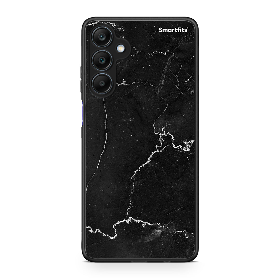 Samsung Galaxy A25 5G Marble Black θήκη από τη Smartfits με σχέδιο στο πίσω μέρος και μαύρο περίβλημα | Smartphone case with colorful back and black bezels by Smartfits