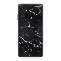Thumbnail for 4 - Samsung Galaxy A25 5G Black Rosegold Marble case, cover, bumper