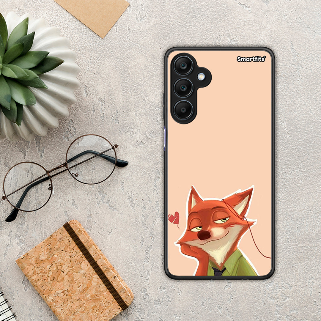 Nick Wilde And Judy Hopps Love 1 - Samsung Galaxy A25 5G θήκη