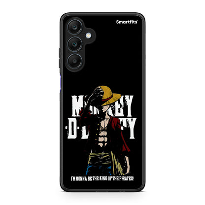 Samsung Galaxy A25 5G Pirate King θήκη από τη Smartfits με σχέδιο στο πίσω μέρος και μαύρο περίβλημα | Smartphone case with colorful back and black bezels by Smartfits