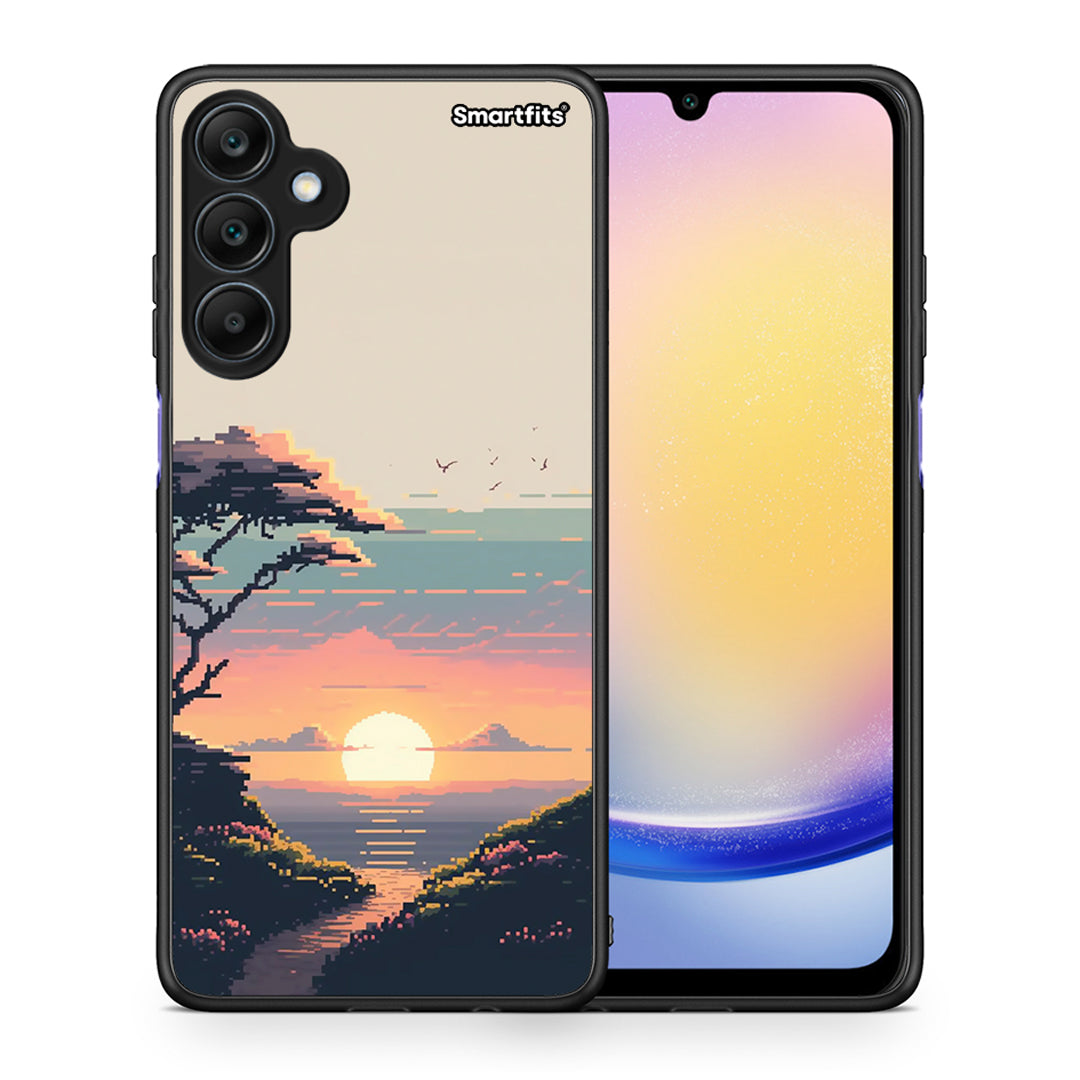 Pixel Sunset - Samsung Galaxy A25 5G θήκη