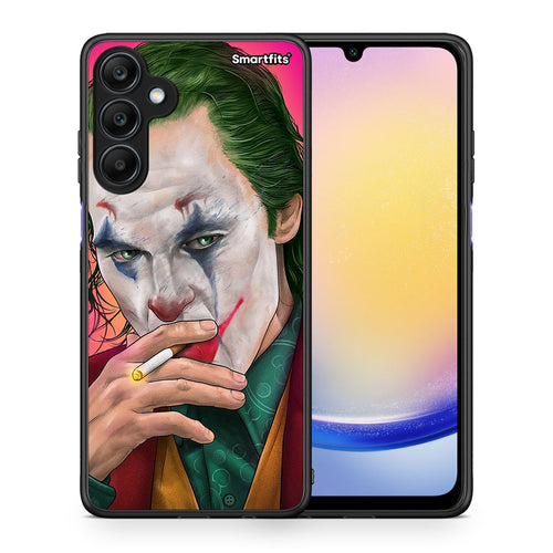 Θήκη Samsung Galaxy A25 5G JokesOnU PopArt από τη Smartfits με σχέδιο στο πίσω μέρος και μαύρο περίβλημα | Samsung Galaxy A25 5G JokesOnU PopArt case with colorful back and black bezels