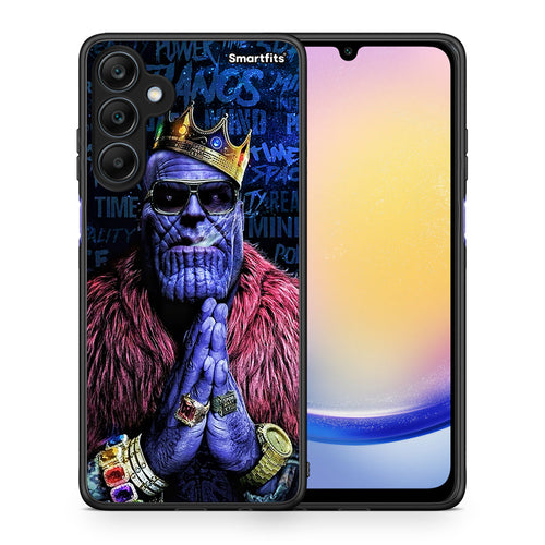 Θήκη Samsung Galaxy A25 5G Thanos PopArt από τη Smartfits με σχέδιο στο πίσω μέρος και μαύρο περίβλημα | Samsung Galaxy A25 5G Thanos PopArt case with colorful back and black bezels