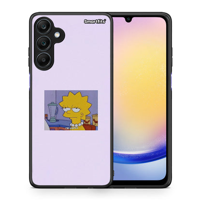 Θήκη Samsung Galaxy A25 5G So Happy από τη Smartfits με σχέδιο στο πίσω μέρος και μαύρο περίβλημα | Samsung Galaxy A25 5G So Happy case with colorful back and black bezels