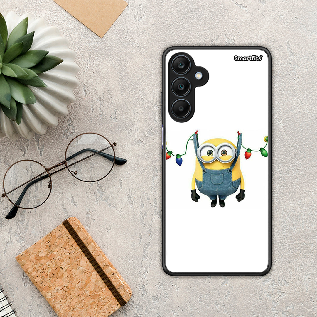 Xmas Minion Lights - Samsung Galaxy A25 5G θήκη