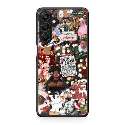 Samsung Galaxy A25 5G Xmas Movies θήκη από τη Smartfits με σχέδιο στο πίσω μέρος και μαύρο περίβλημα | Smartphone case with colorful back and black bezels by Smartfits