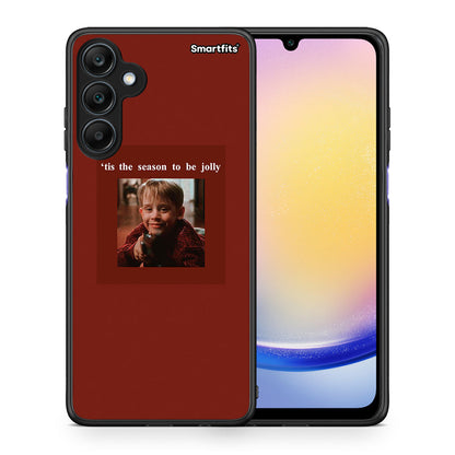 Θήκη Samsung Galaxy A25 5G Xmas Ultimate Spirit από τη Smartfits με σχέδιο στο πίσω μέρος και μαύρο περίβλημα | Samsung Galaxy A25 5G Xmas Ultimate Spirit case with colorful back and black bezels
