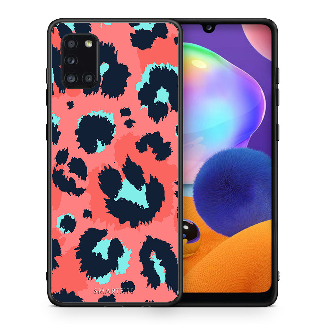 Animal Pink Leopard - Samsung Galaxy A31 θήκη