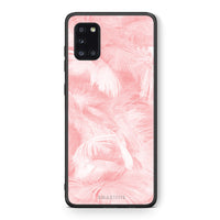 Thumbnail for Boho Pink Feather - Samsung Galaxy A31 θήκη