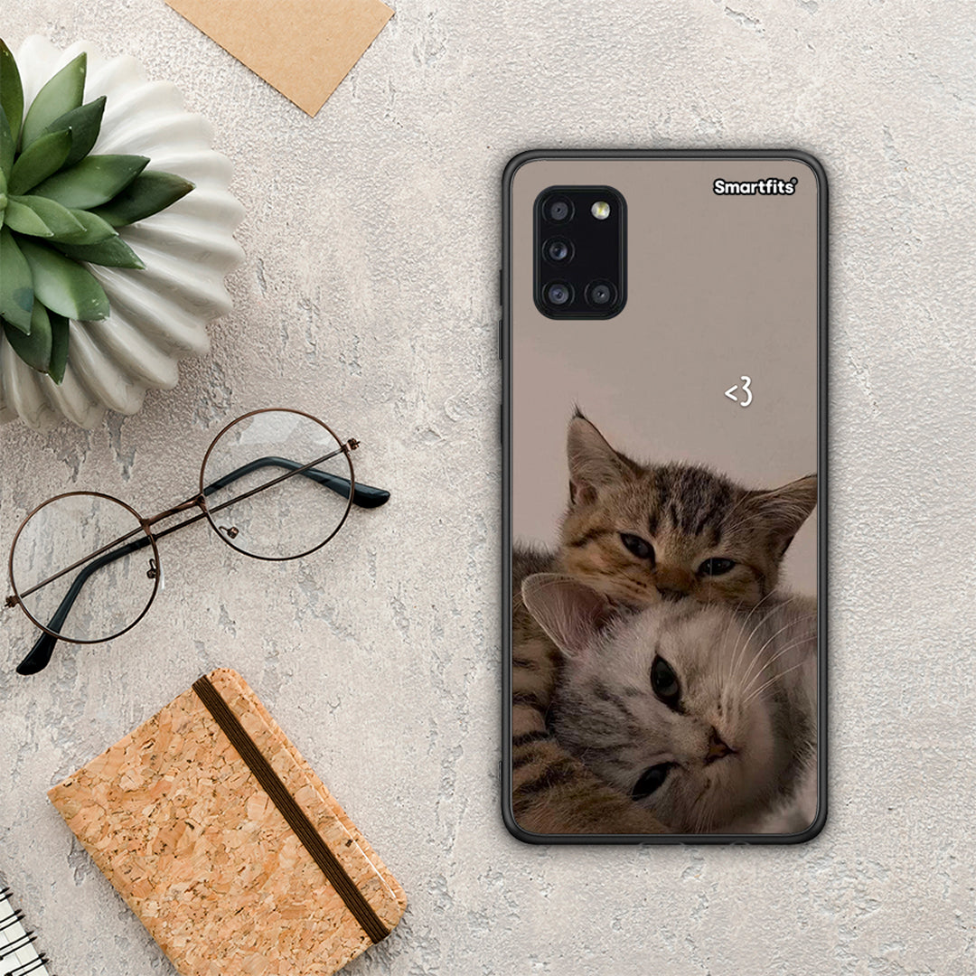 Cats In Love - Samsung Galaxy A31 θήκη