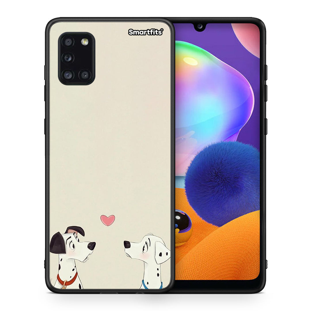 Dalmatians Love - Samsung Galaxy A31 θήκη