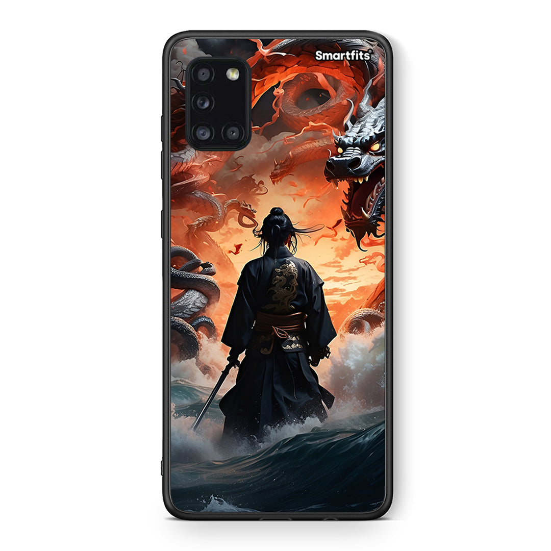 Dragons Fight - Samsung Galaxy A31 θήκη