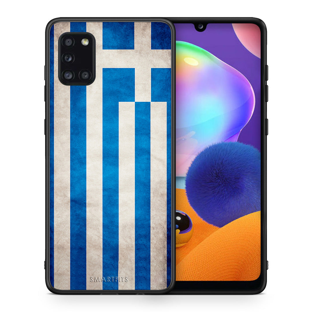Flag Greek - Samsung Galaxy A31 θήκη