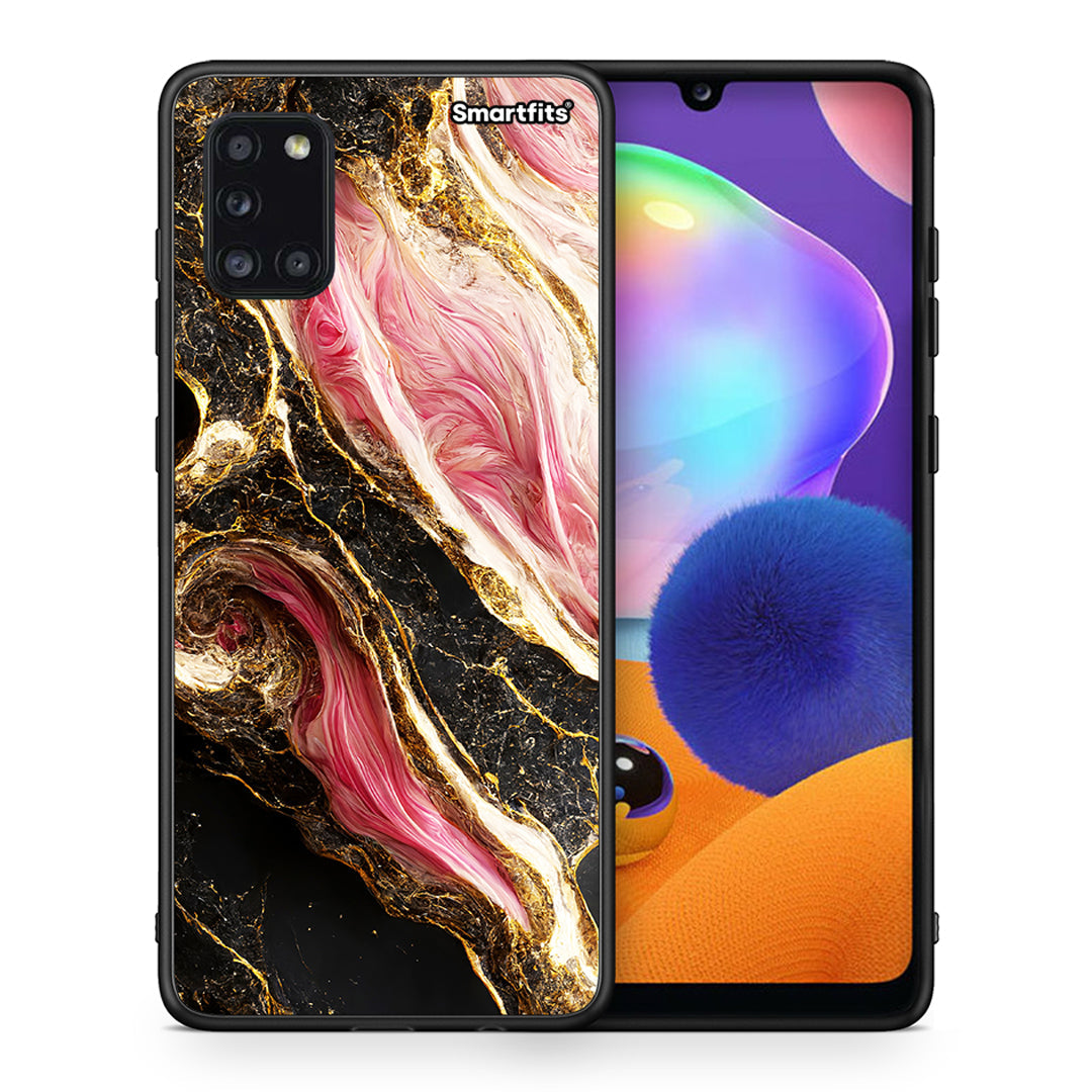 Glamorous Pink Marble - Samsung Galaxy A31 θήκη