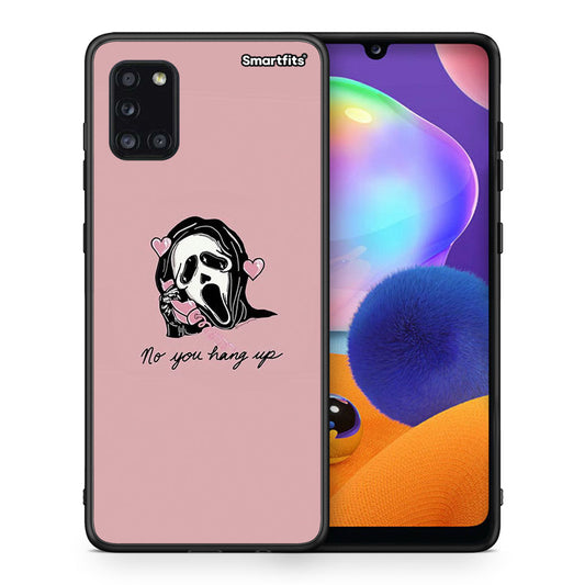 Θήκη Samsung Galaxy A31 Halloween Hang Up από τη Smartfits με σχέδιο στο πίσω μέρος και μαύρο περίβλημα | Samsung Galaxy A31 Halloween Hang Up case with colorful back and black bezels