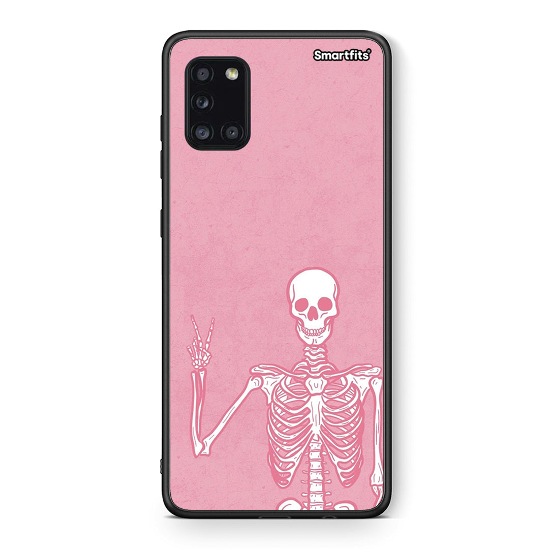 Θήκη Samsung Galaxy A31 Halloween Motivation από τη Smartfits με σχέδιο στο πίσω μέρος και μαύρο περίβλημα | Samsung Galaxy A31 Halloween Motivation case with colorful back and black bezels