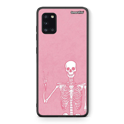 Θήκη Samsung Galaxy A31 Halloween Motivation από τη Smartfits με σχέδιο στο πίσω μέρος και μαύρο περίβλημα | Samsung Galaxy A31 Halloween Motivation case with colorful back and black bezels