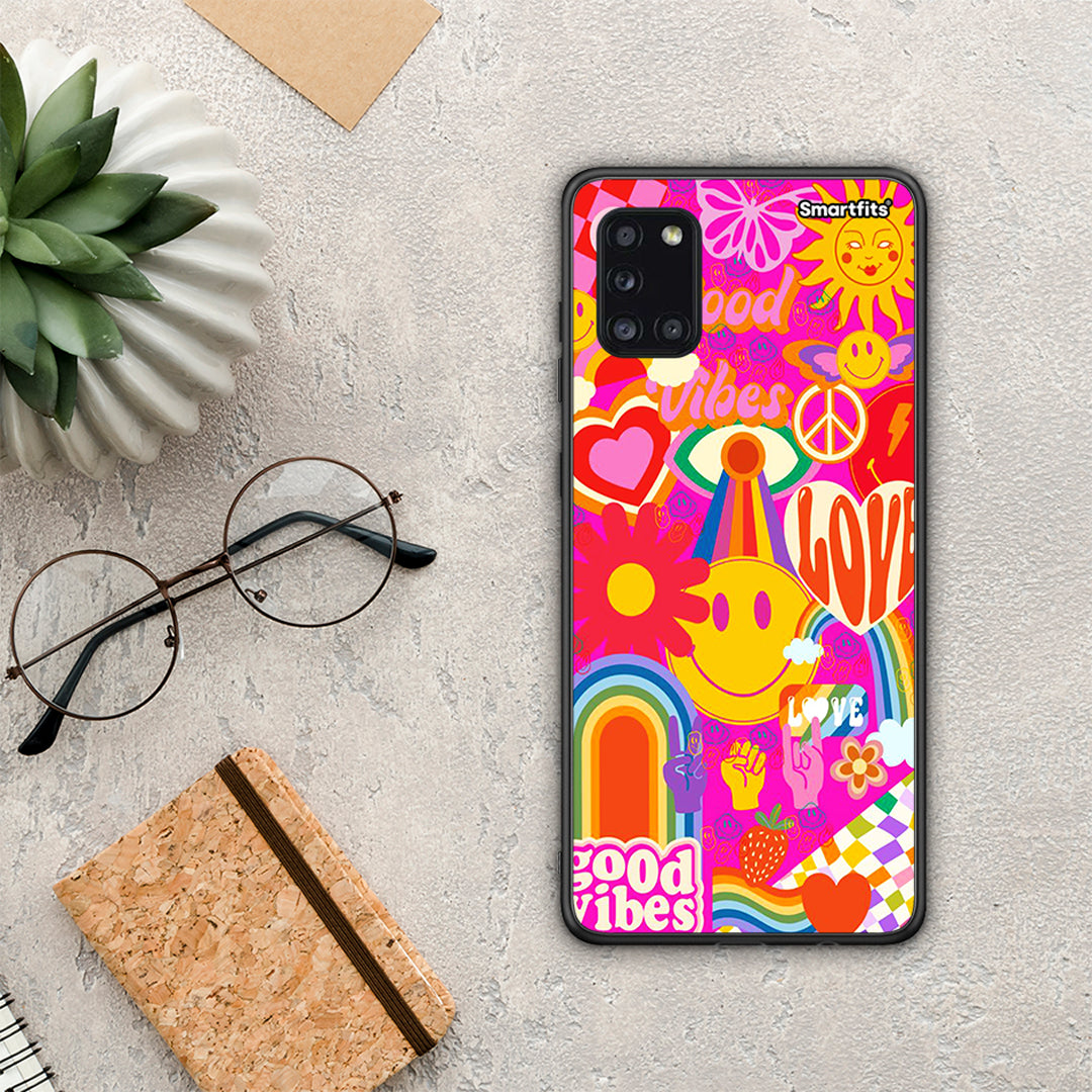 Hippie Love - Samsung Galaxy A31 θήκη