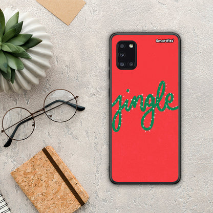 Jingle Xmas - Samsung Galaxy A31 θήκη