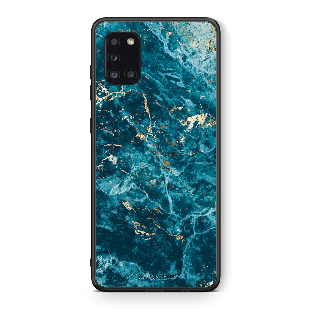 Marble Blue - Samsung Galaxy A31 θήκη