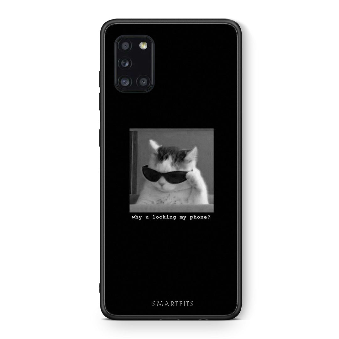 Meme Cat - Samsung Galaxy A31 θήκη