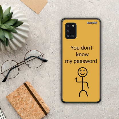 My Password - Samsung Galaxy A31 θήκη