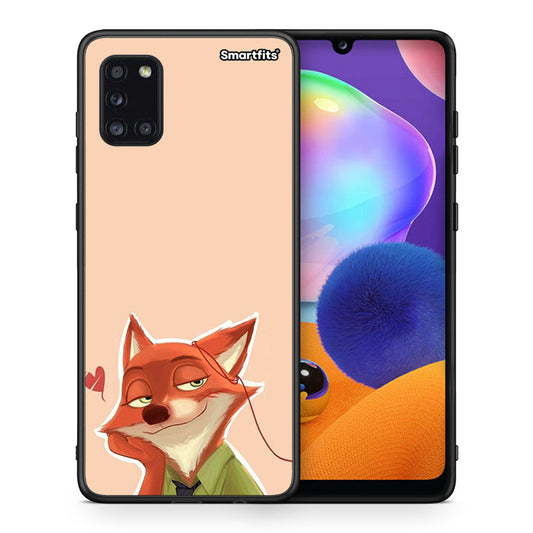 Nick Wilde And Judy Hopps Love 1 - Samsung Galaxy A31 θήκη