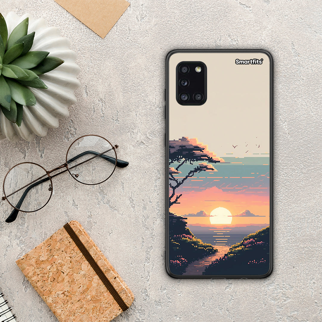 Pixel Sunset - Samsung Galaxy A31 θήκη