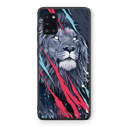 PopArt Lion Designer - Samsung Galaxy A31 θήκη
