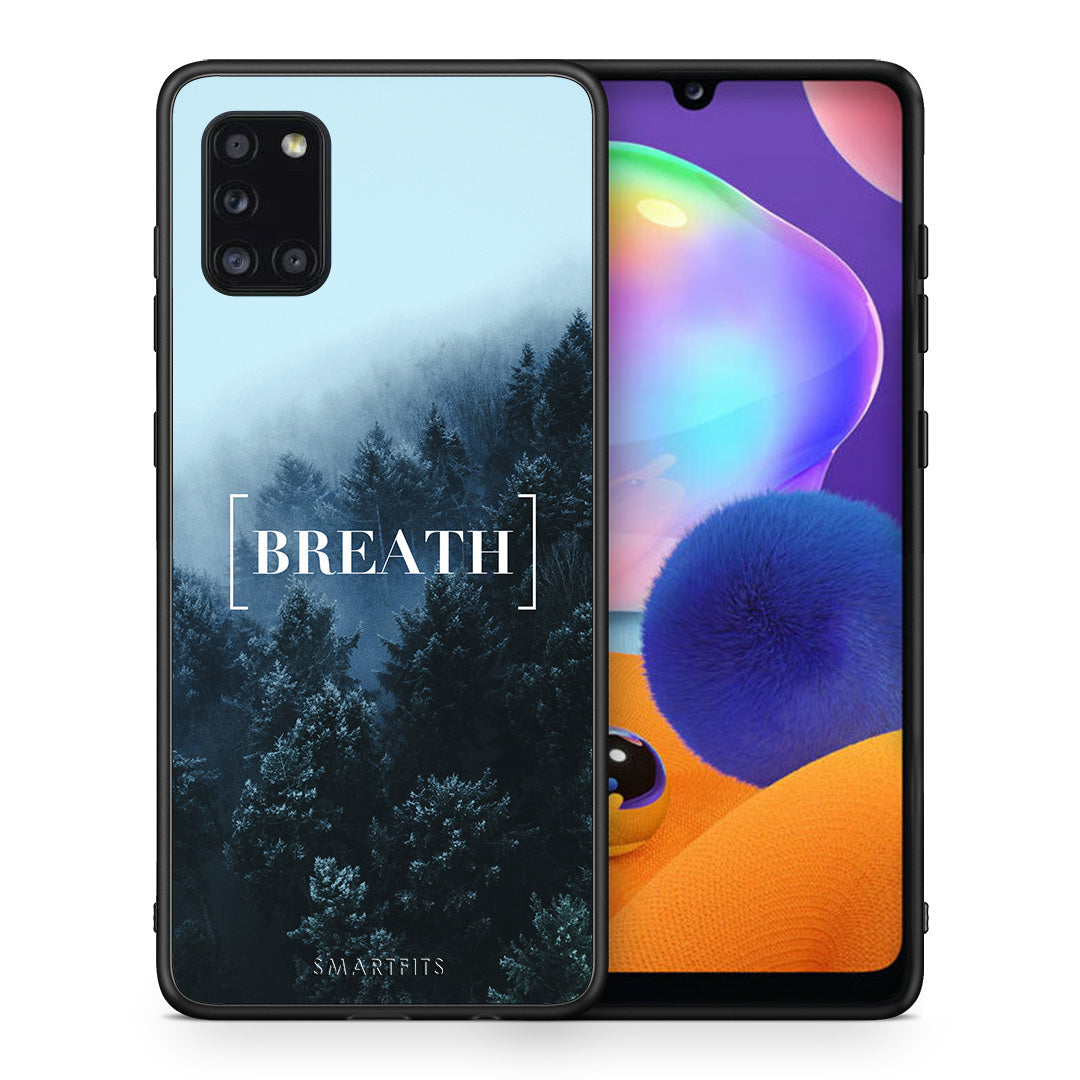 Quote Breath - Samsung Galaxy A31 θήκη